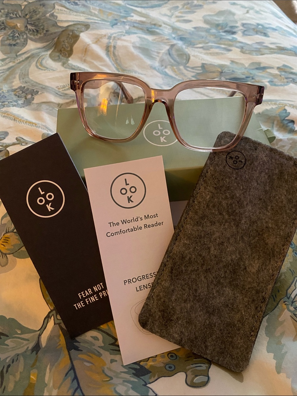 Look Optic Pale Pink Progressive Readers 2.0+